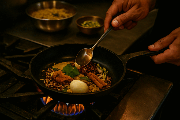 spice toasting